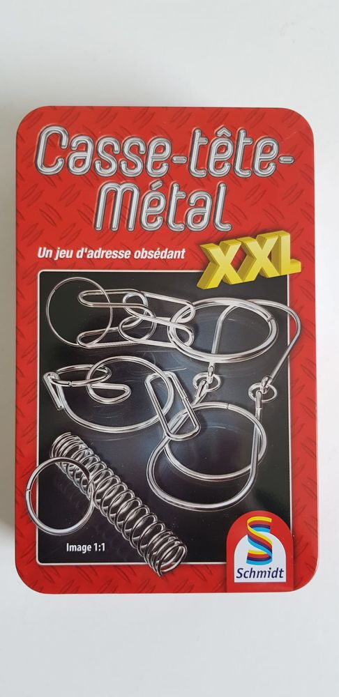 Casse-t�te M�tal XXL ? Jeux de Soci�t� 6 d�fis m�talliques ! 8 Saint-Denis (93)
