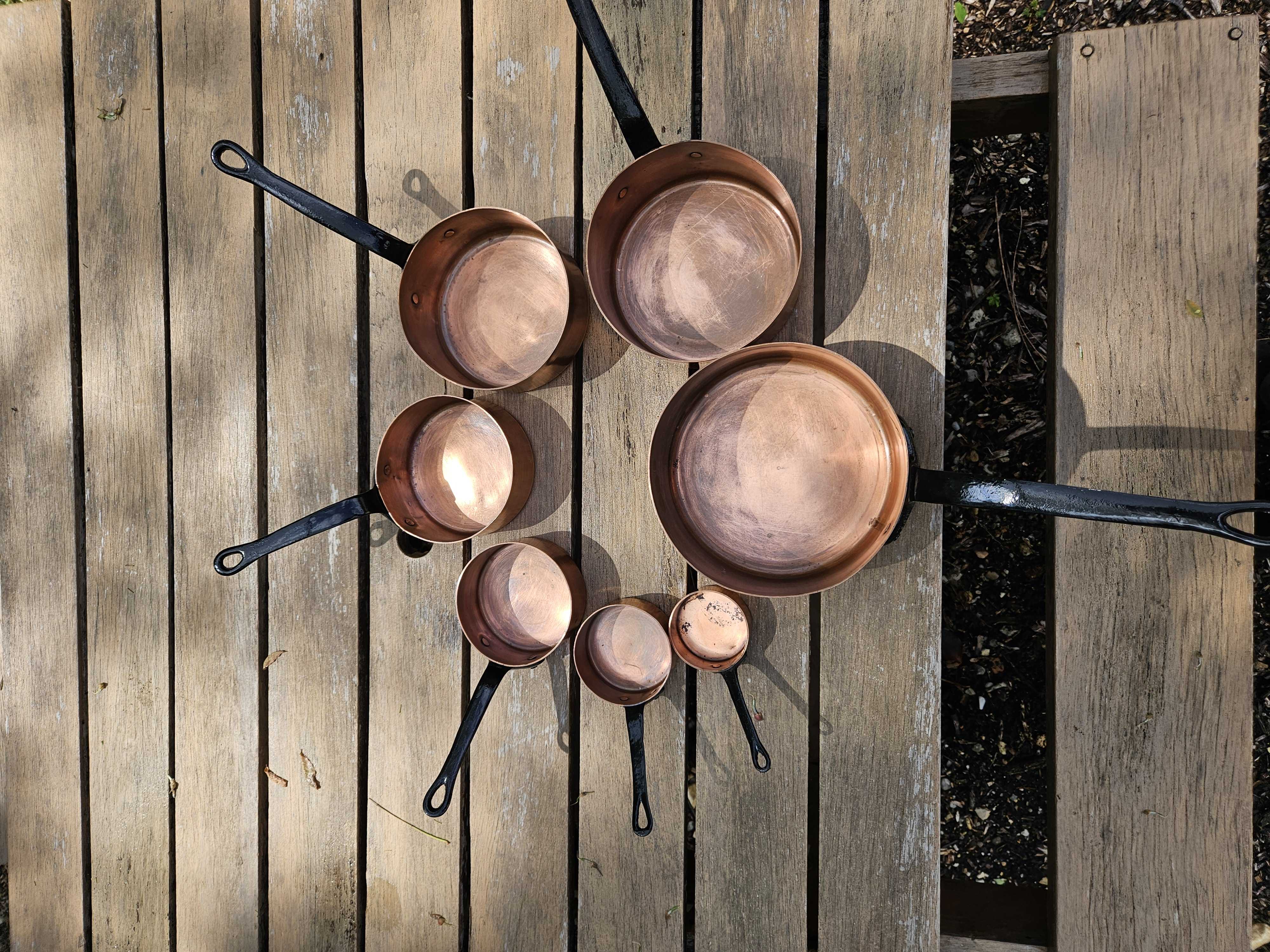 Casseroles cuivre d�corative 195 Chancelade (24)