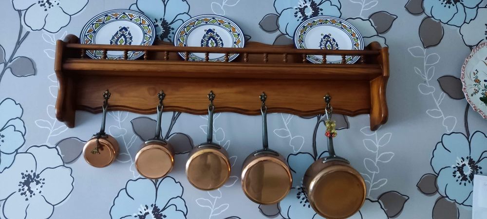 Casseroles cuivre et support 80 Amiens (80)