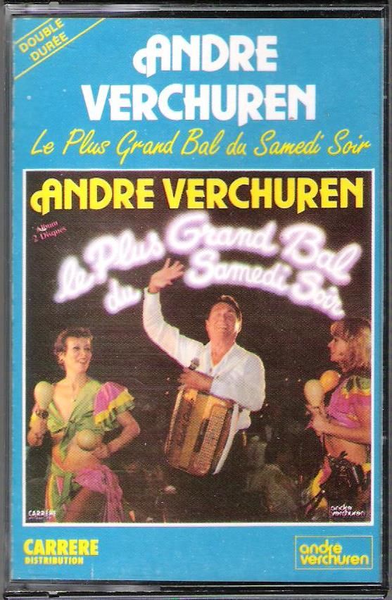 Cassette K7 audio Andr� Verchuren 3 Balma (31)