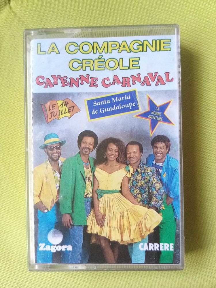 Cassette audio la compagnie cr�ole 3 Avermes (03)