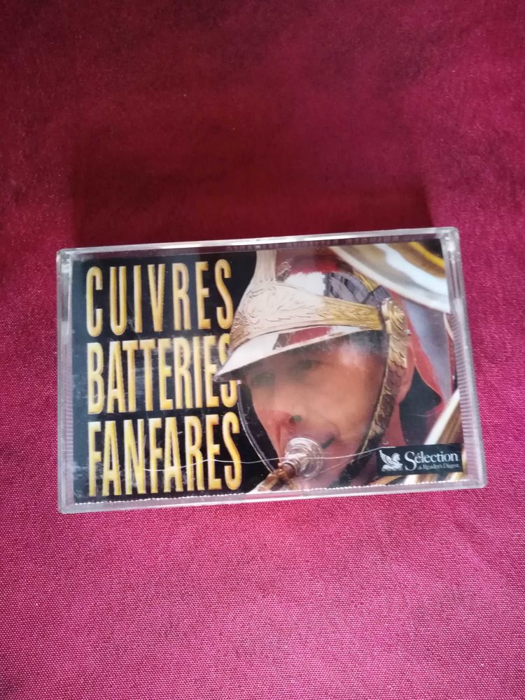 Cassette audio cuivres batterie fanfares 3 Avermes (03)