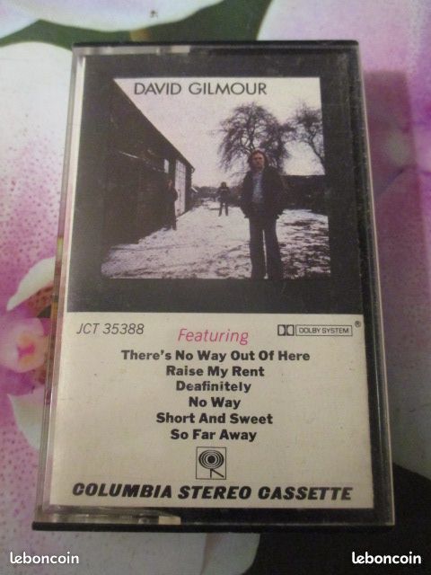 Cassette audio David Gilmour  8 Hérouville-Saint-Clair (14)