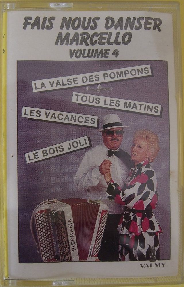 Cassette K7 audio 'Fais nous danser Marcello' 3 Balma (31)