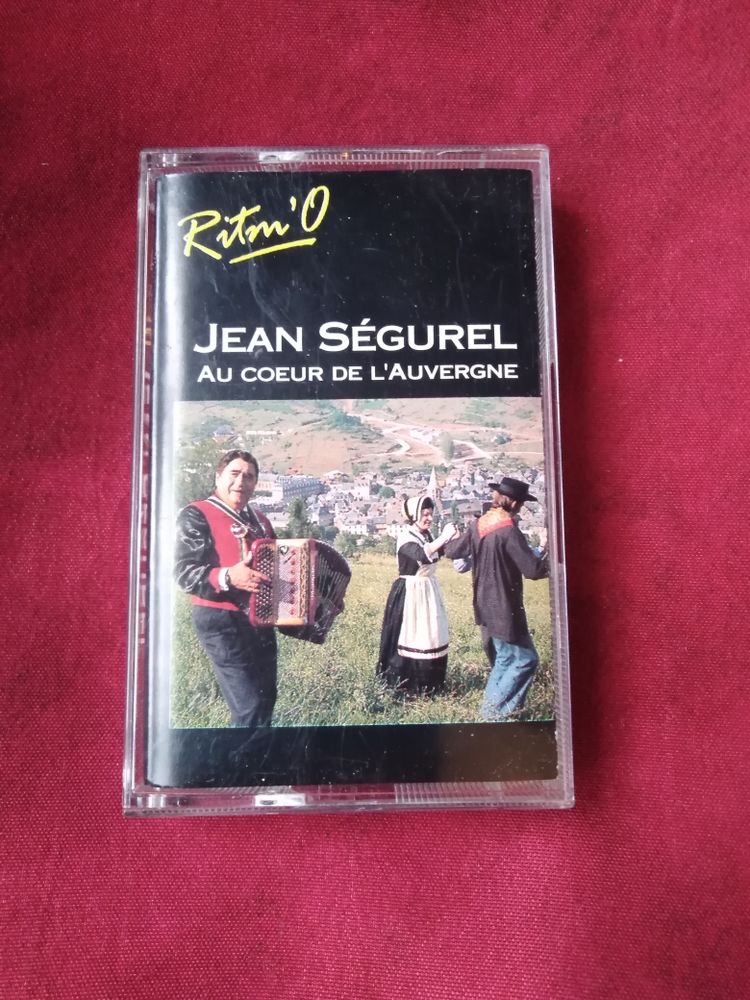 Cassette audio jean ségurel au coeur de l'Auvergne 3 Avermes (03)