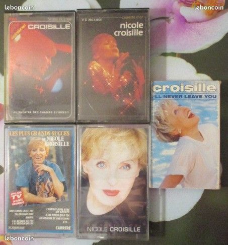 Cassette audio Nicole Croisille 0 H�rouville-Saint-Clair (14)