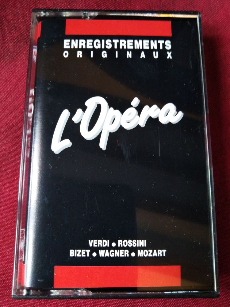 Cassette audio l'op�ra enregistrements originaux 3 Avermes (03)