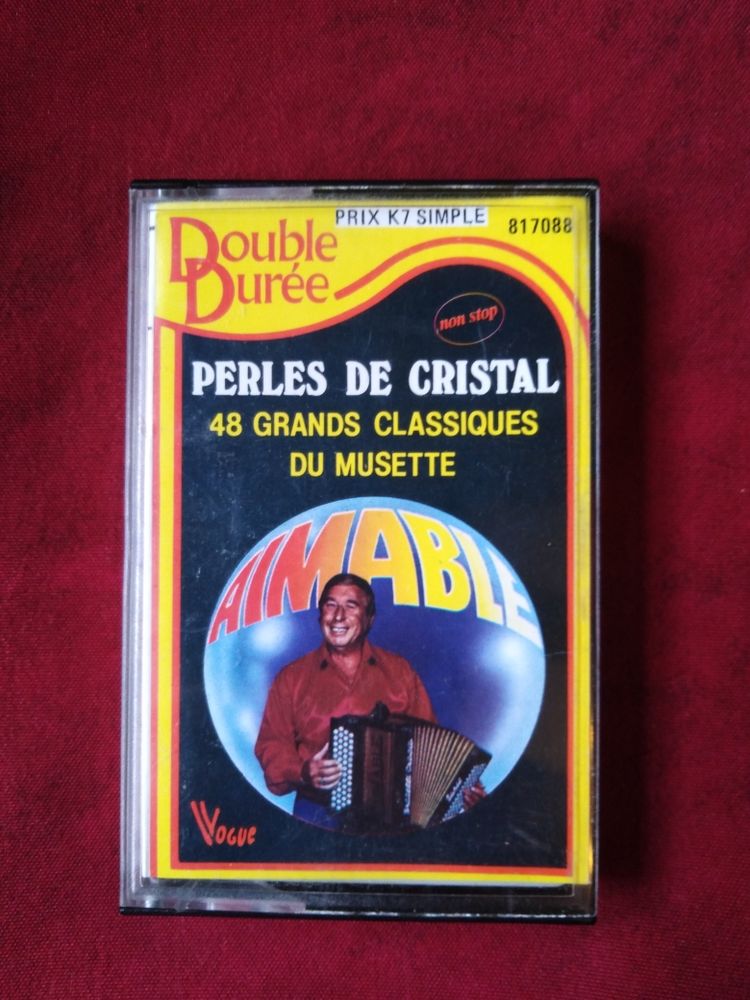 Cassette audio Perles de cristal 48 heures du musette 3 Avermes (03)