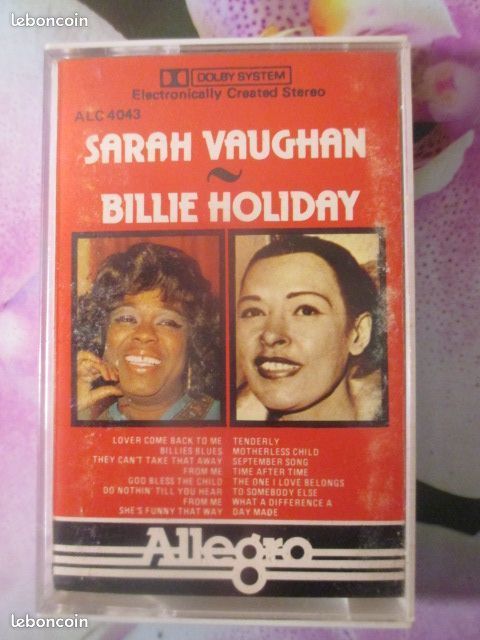 Cassette audio Sarah Vaughan Billie Holiday 3 Hérouville-Saint-Clair (14)