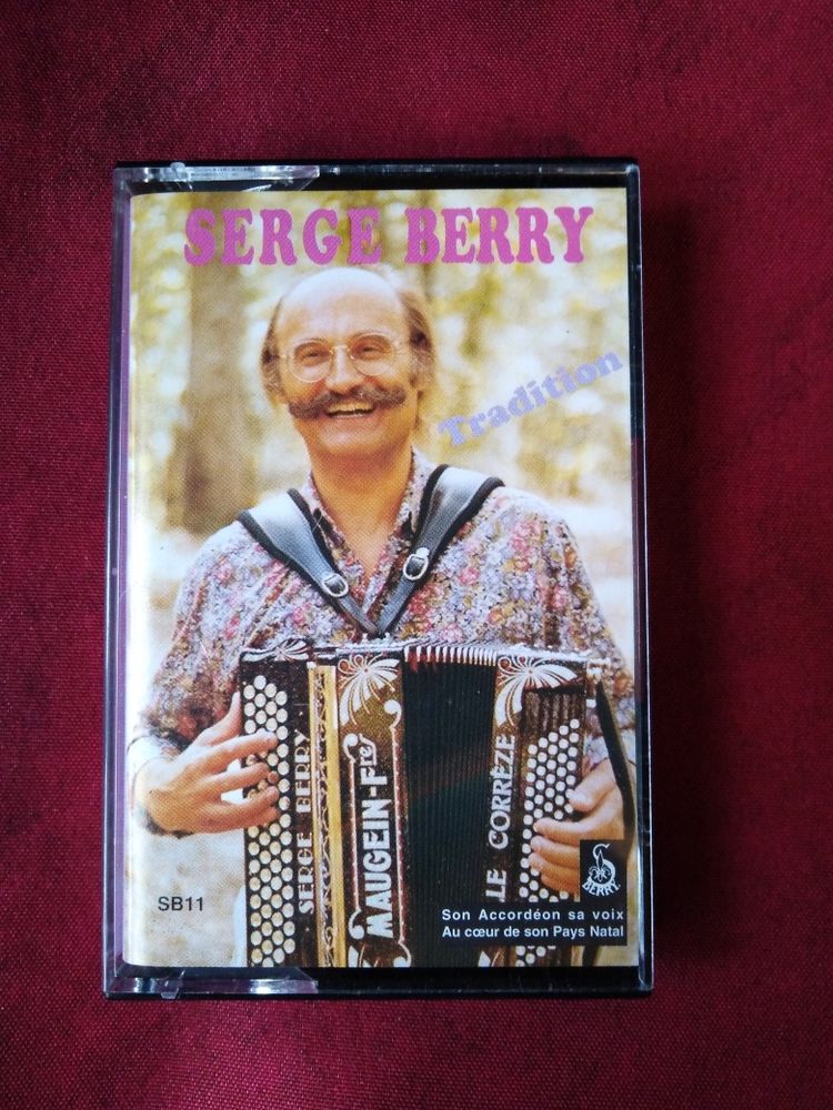 Cassette audio Serge berry 3 Avermes (03)