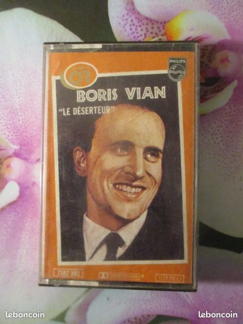 Cassette audio st�r�o Boris Vian 12 H�rouville-Saint-Clair (14)
