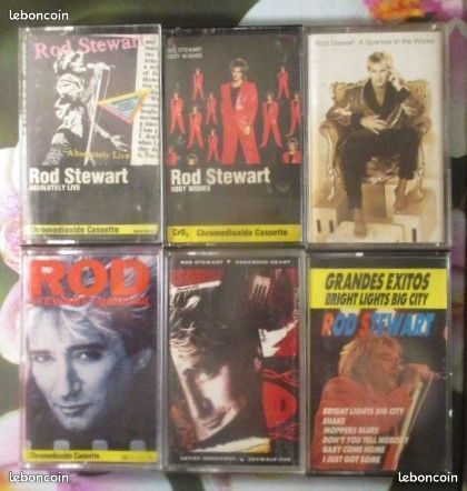 Cassette audio Rod Stewart 0 Hérouville-Saint-Clair (14)