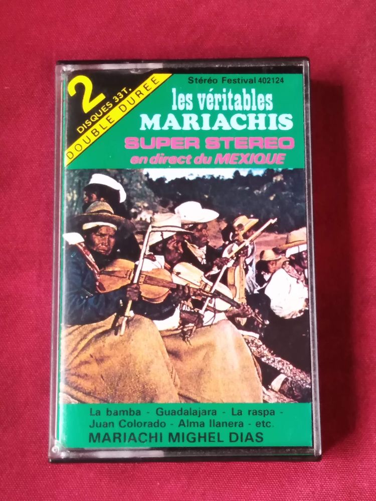 Cassette audio les v�ritables mariachis 3 Avermes (03)
