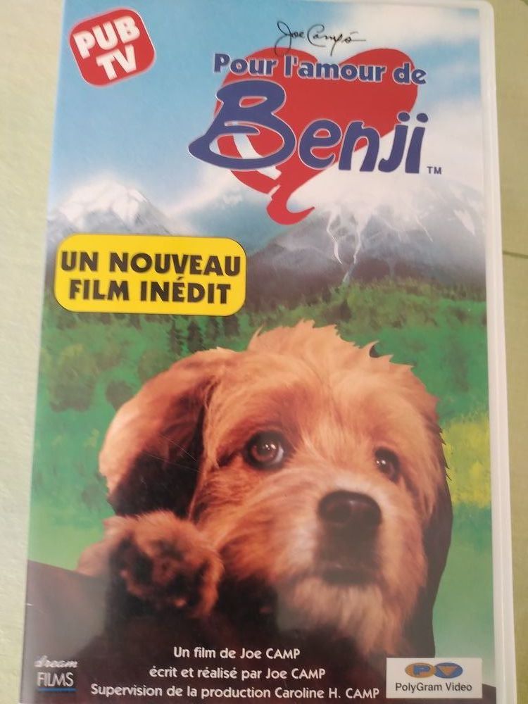 Cassette vhs BENJI 2 Gi�vres (41)
