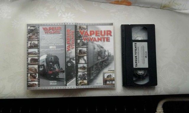 Cassette VHS �dition atlas : documentaire locomotive � vapeu 5 Gillonnay (38)