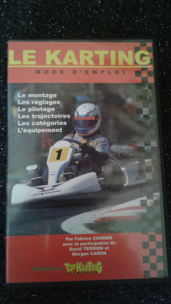 CASSETTE VHS  LE KARTING MODE D'EMPLOI  10 Tignieu-Jameyzieu (38)