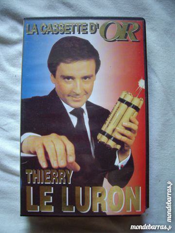 Cassette Vid�o VHS Thierry Le Luron � 0,10 � 1 Bouxwiller (67)