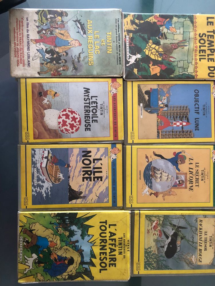 CASSETTE VIDEO TINTIN COLLECTOR 0 Montgeard (31)