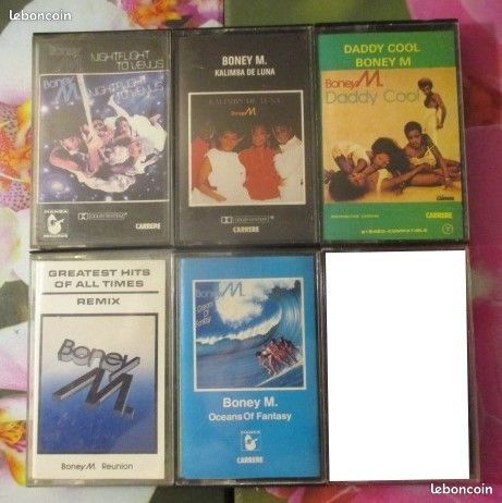 Cassettes audio Boney M 0 H�rouville-Saint-Clair (14)