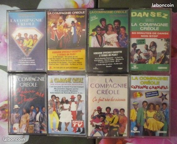 Cassettes audio La Compagnie Cr�ole 0 H�rouville-Saint-Clair (14)
