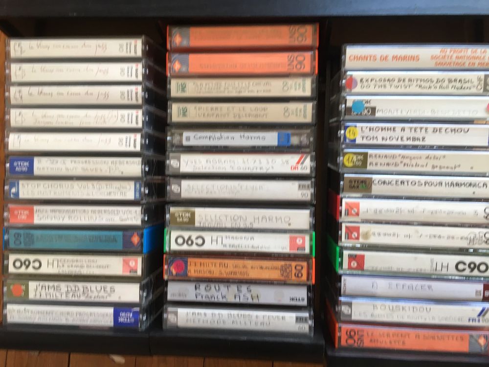 Cassettes audio enregistr�es d'excellente qualit�. 3 Saint-Malo (35)