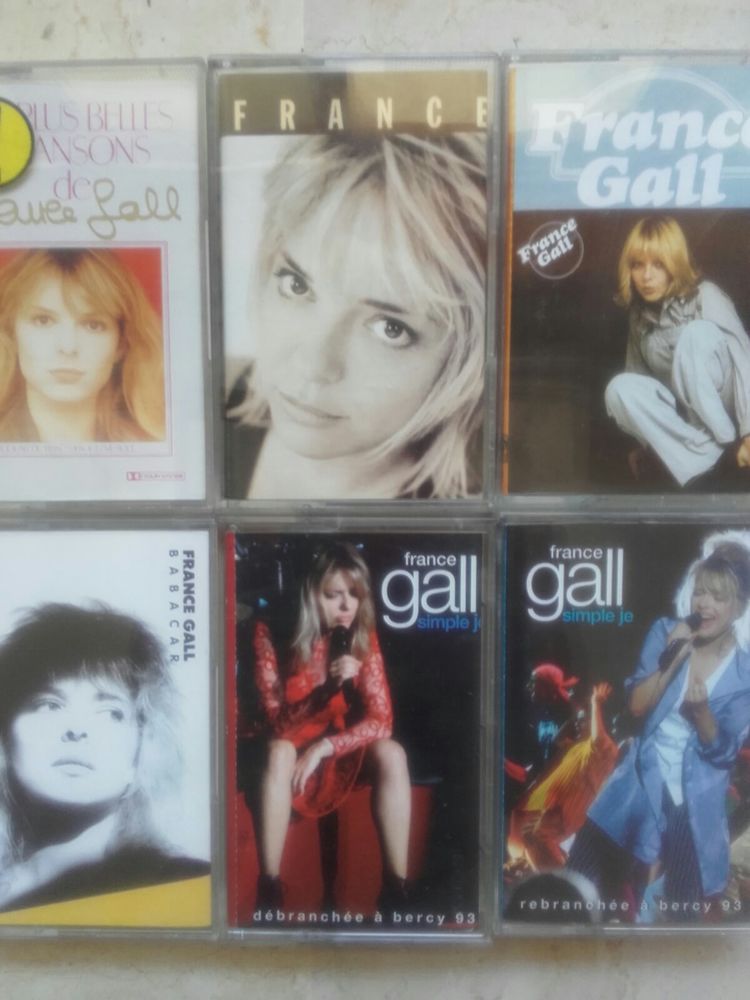 cassettes  audio France Gall 10 Seyssins (38)
