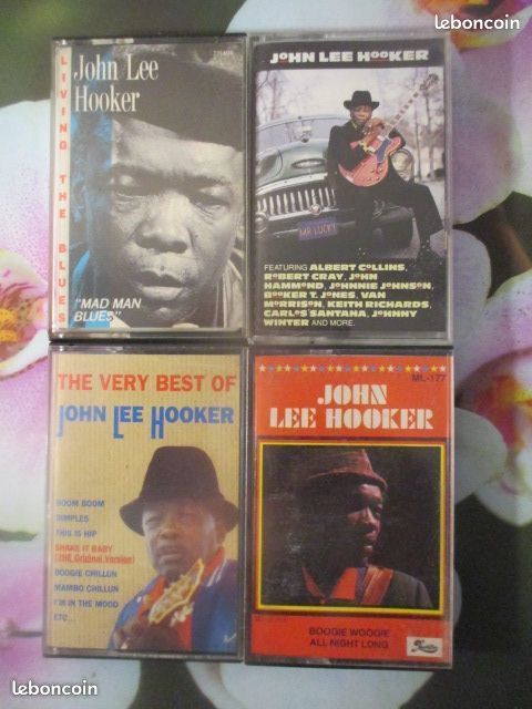 Cassettes audio John Lee Hooker 0 H�rouville-Saint-Clair (14)