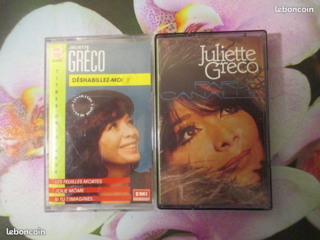 Cassettes audio Juliette Greco 0 H�rouville-Saint-Clair (14)