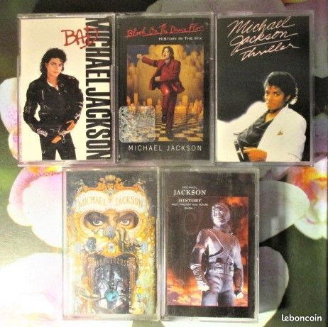 Cassettes audio Michael Jackson 0 H�rouville-Saint-Clair (14)