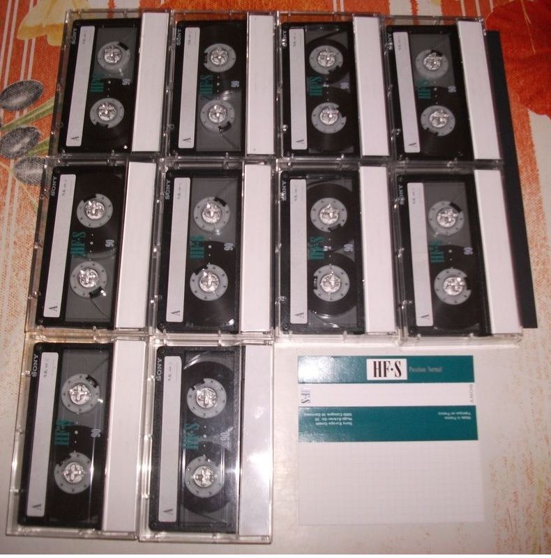 Cassettes Audio de 90 minutes r�enregistrables.
1 Aillevillers-et-Lyaumont (70)