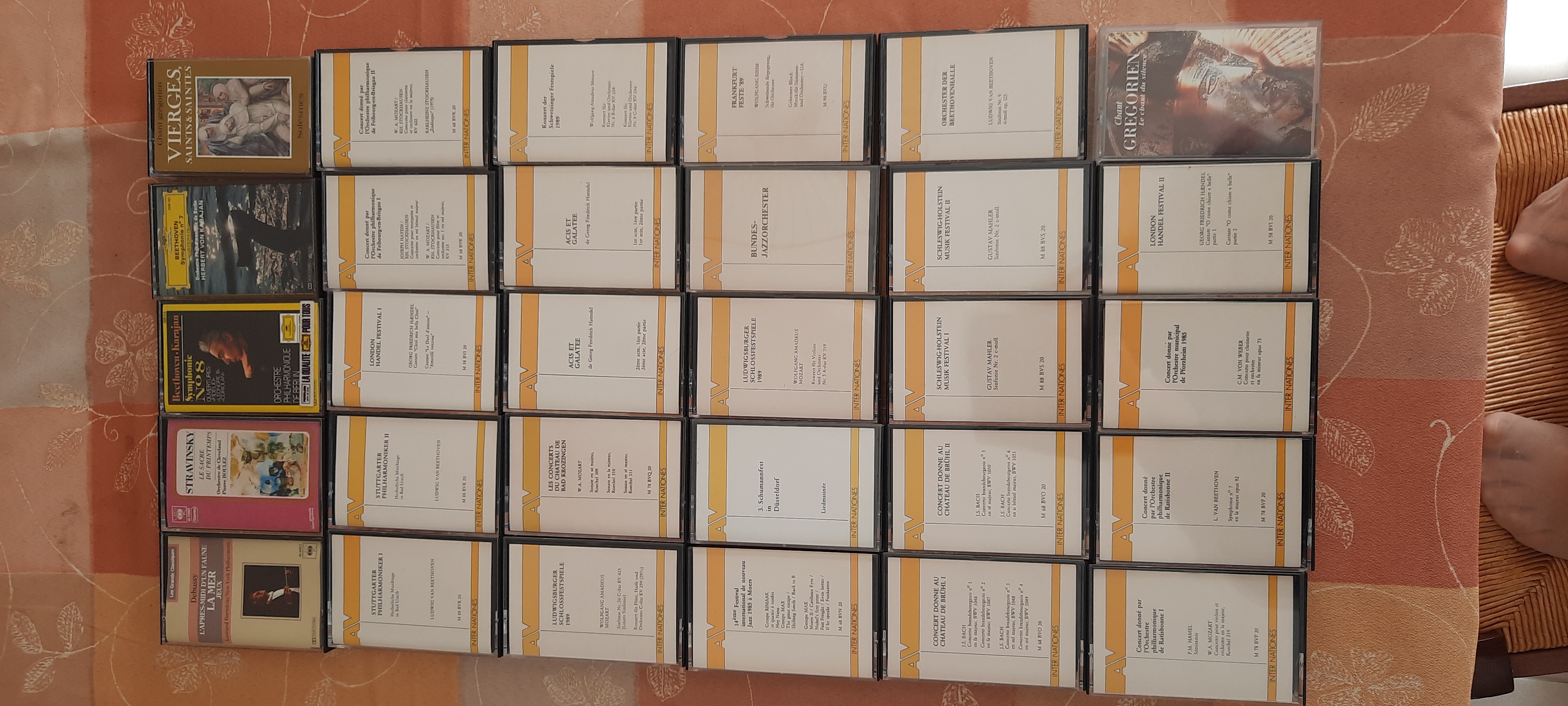 Cassettes audio musique classique 30 Olizy-Primat (08)