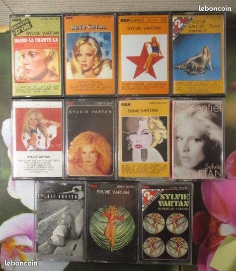 Cassettes audio Sylvie Vartan  0 Hérouville-Saint-Clair (14)
