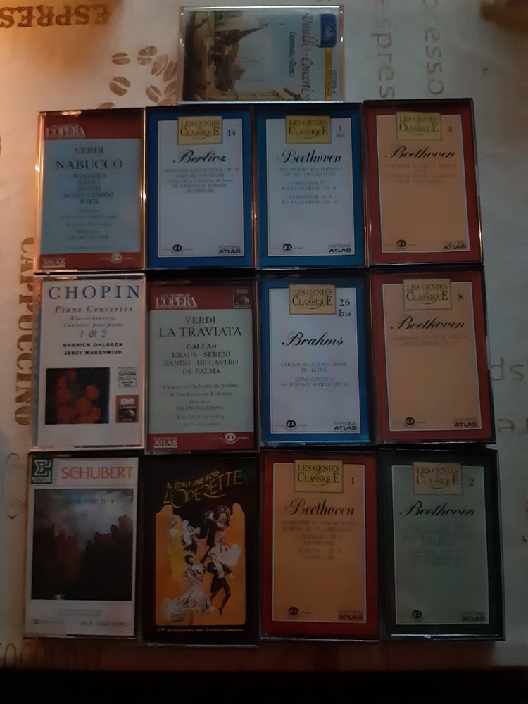 Cassettes audio 5 Villeurbanne (69)