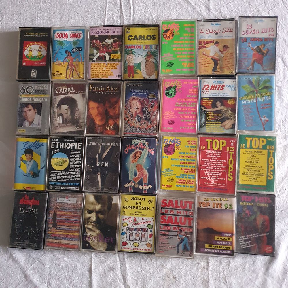 lot de cassettes audio 10 Saint-Philbert-de-Grand-Lieu (44)