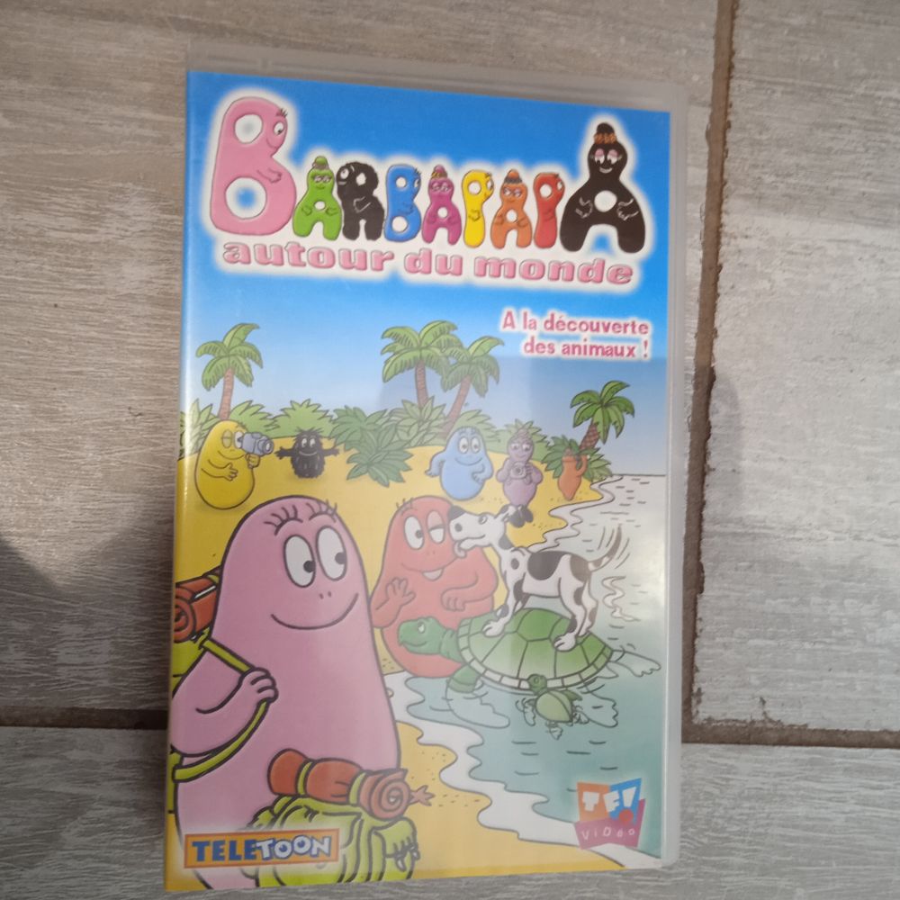 Cassettes VHS Barbapapa lot de 2 5 Le P�age-de-Roussillon (38)