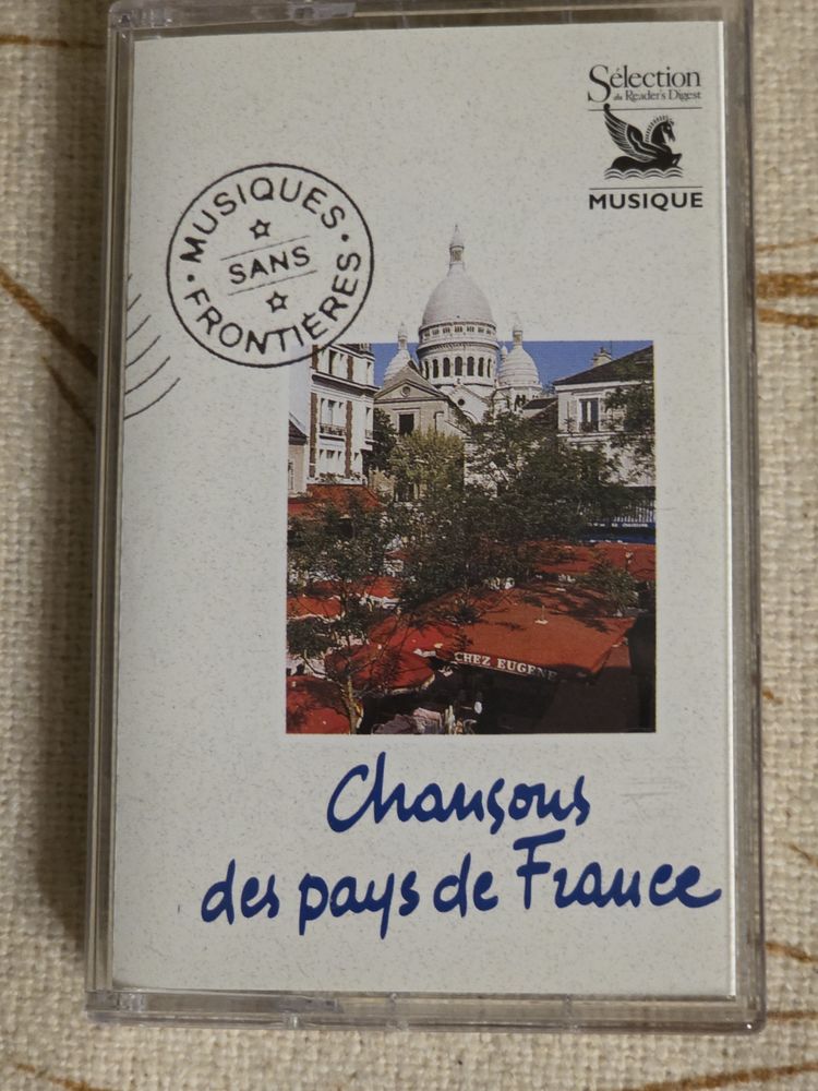 CASSETTES LES CHANTS des PAYS de FRANCE 12 Aix-en-Provence (13)