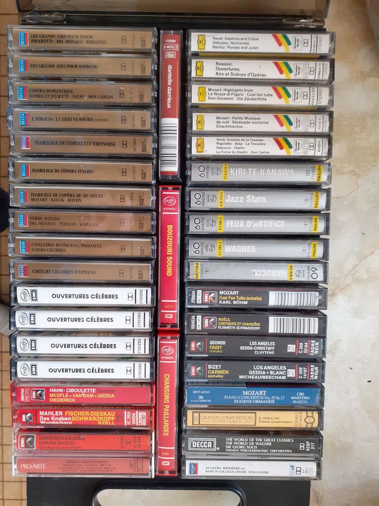 Cassettes classiques 10 Nantes (44)