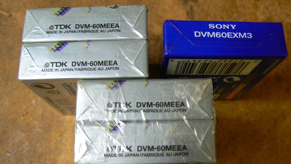 DV cassettes TDK DV60 Sony DV60 60 Mormoiron (84)