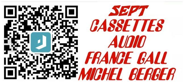 7 cassettes de France GALL & Michel BERGER 0 Lyon 5 (69)