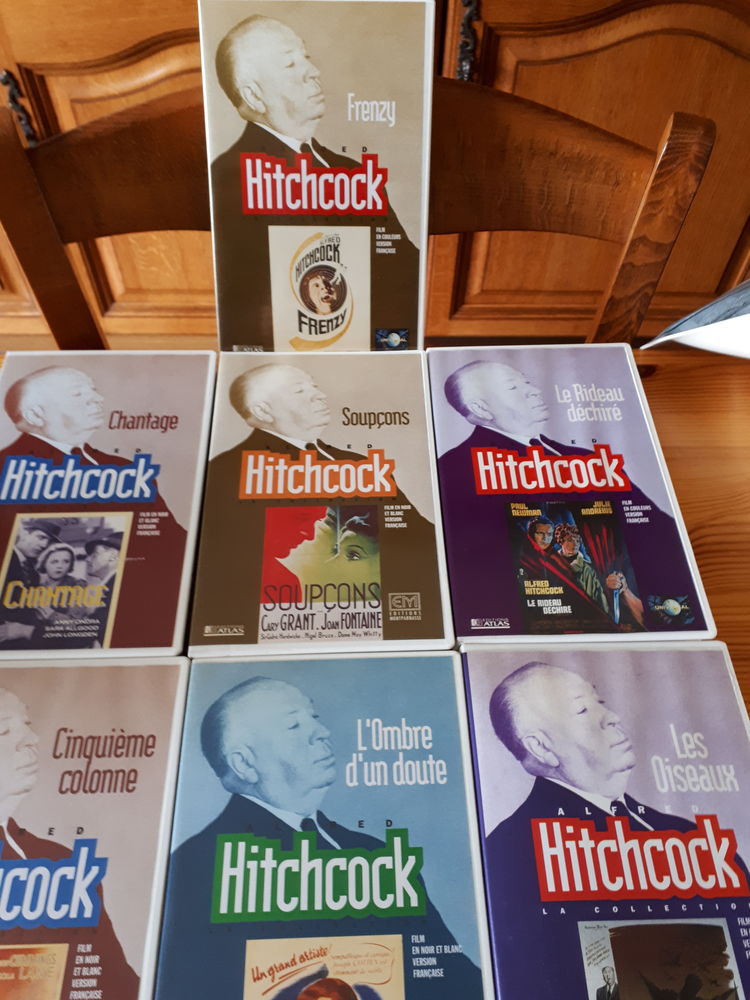 Cassettes d'origine VHS Alfred Hitchcock 2 Villemomble (93)