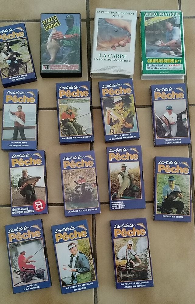 Cassettes VHS p�che 0 Eschau (67)