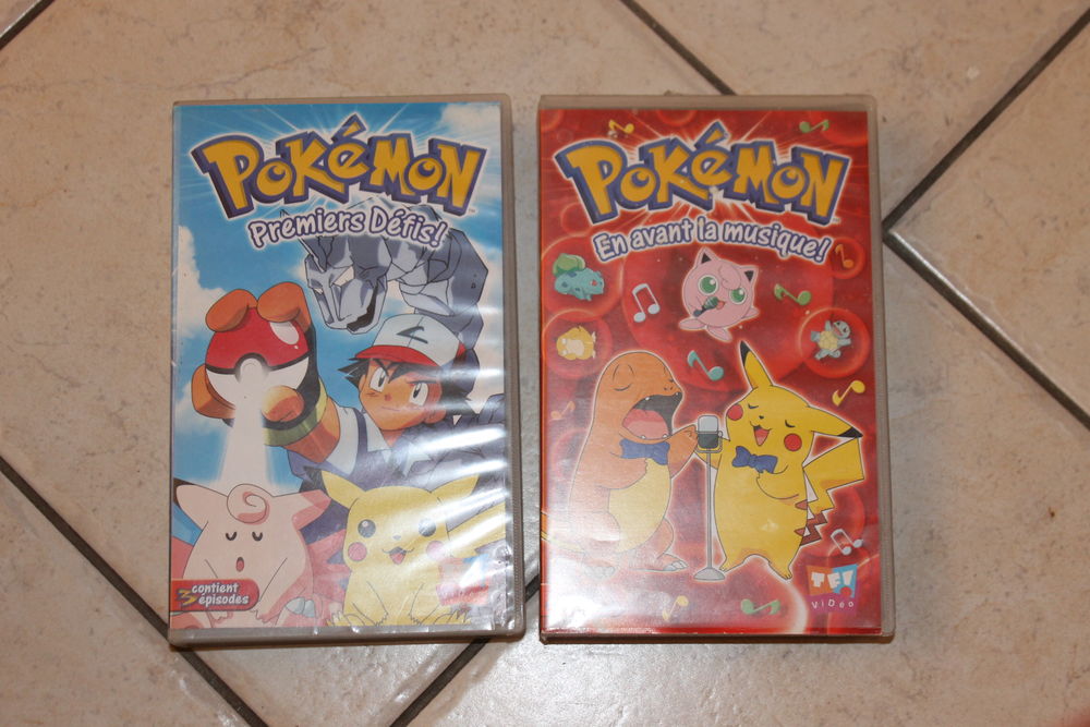 Cassettes pokemon vintage dessin anim� manga
10 Talence (33)