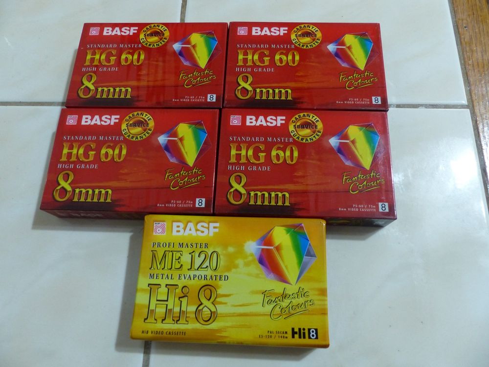 Cassettes pour cam�scope Vid�o8 HI8 neuves 35 �vry (91)