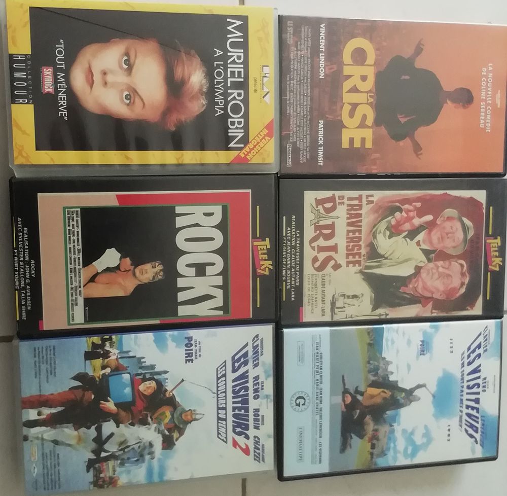 Cassettes vid�o VHS 0 B�g�-la-Ville (01)