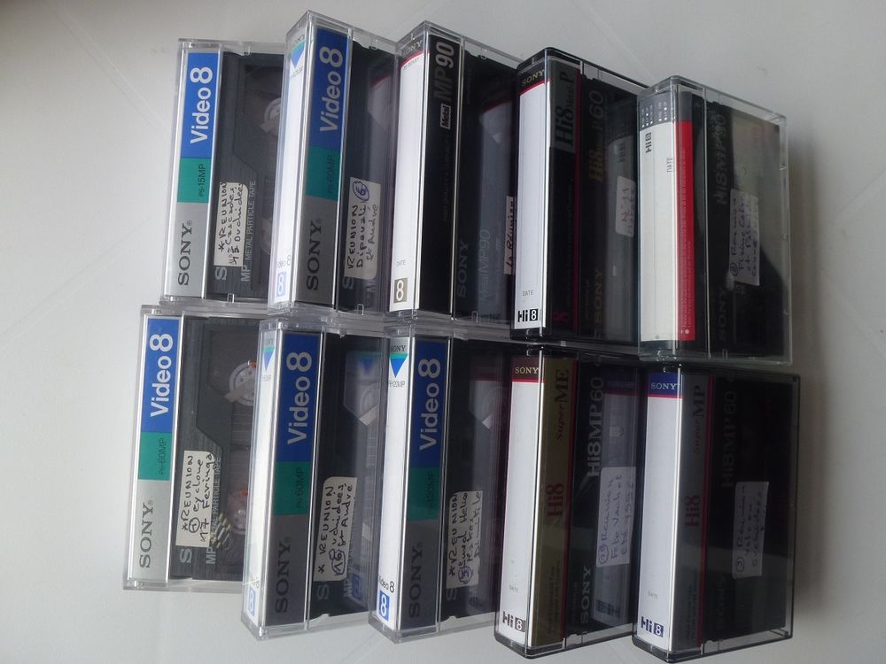 10 cassettes vid�os de la R�union 0 Saint-Geoire-en-Valdaine (38)