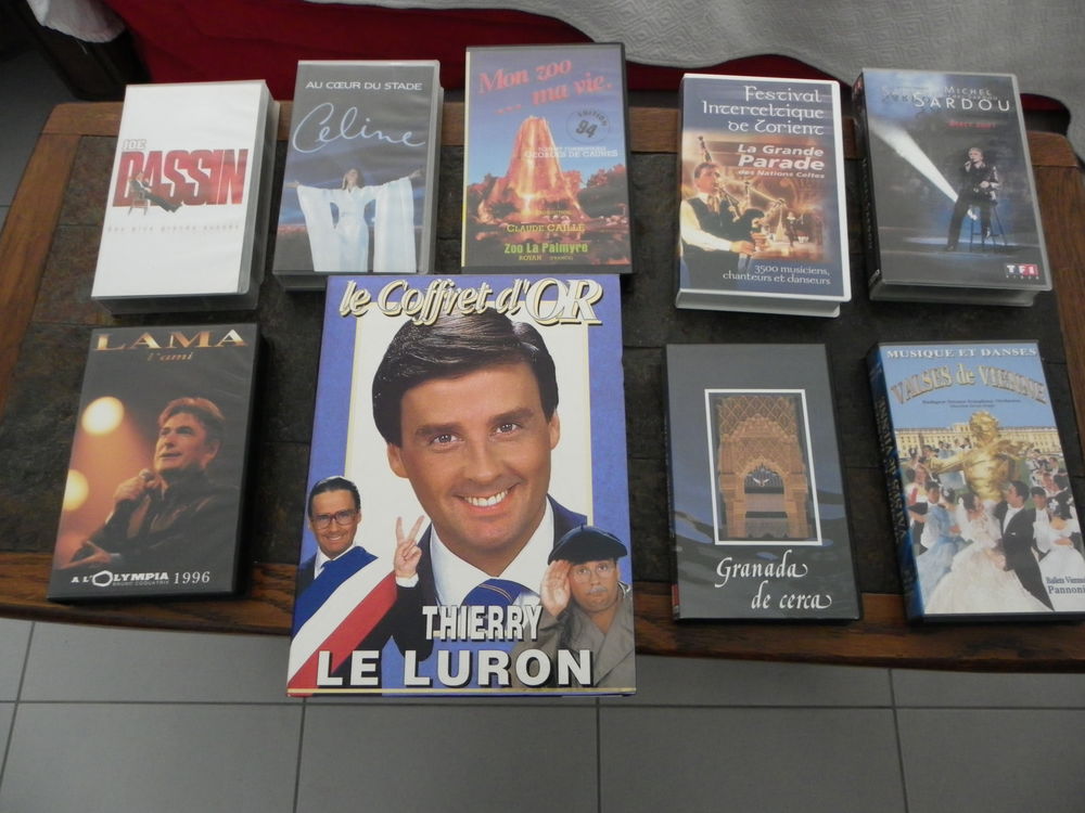 CASSETTES VHS 4 Cournon-d'Auvergne (63)