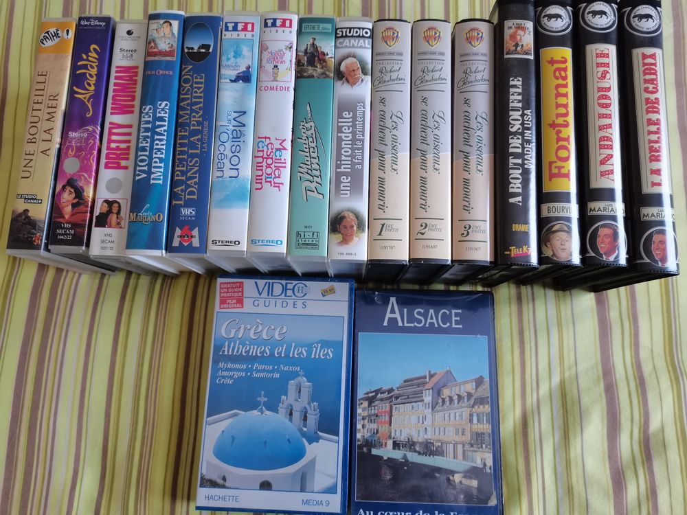 Lot de 18 cassettes VHS 3 Saint-Martin-Boulogne (62)