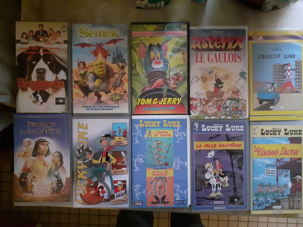 Cassettes VHS 20 Nantes (44)