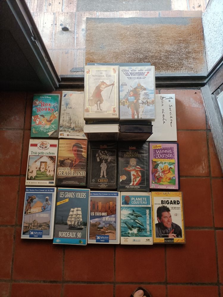 Cassettes VHS 20 Cannes La Bocca (06)
