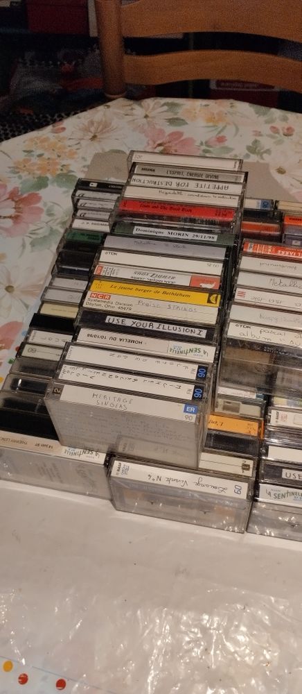 lot de cassettes 20 Franqueville-Saint-Pierre (76)
